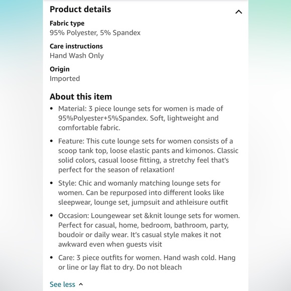 Three-piece loungewear set - Picture 7 of 9